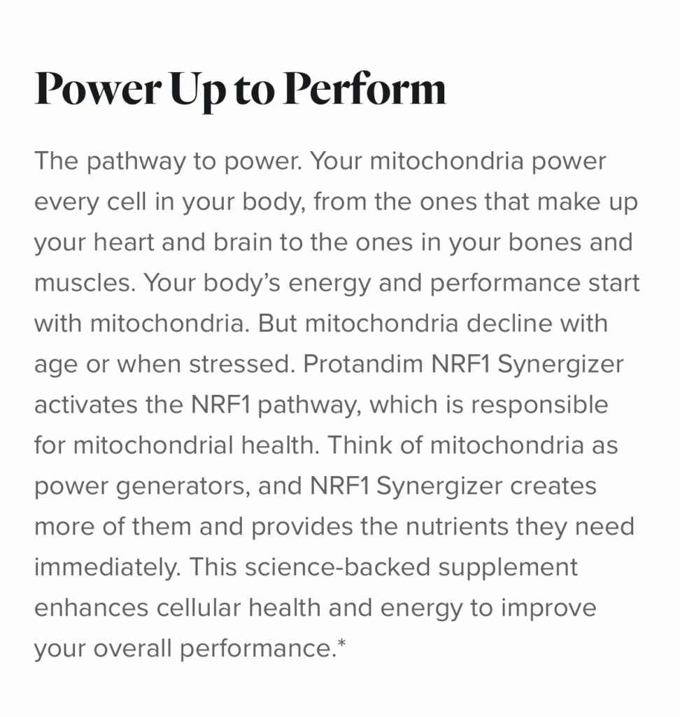 power up